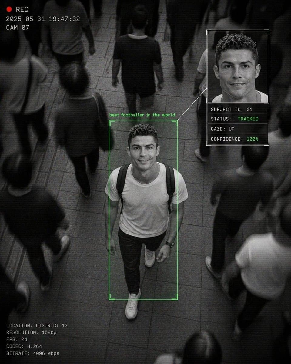 Cinematic Surveillance Interface Aesthetic preview image 1