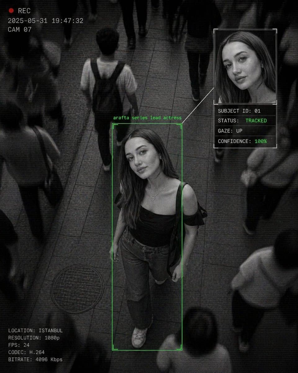 Cinematic Surveillance Interface Aesthetic preview image 3