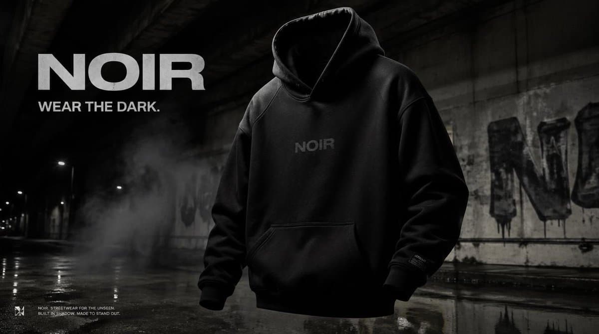 Streetwear Campaign Poster Prompt preview image 1