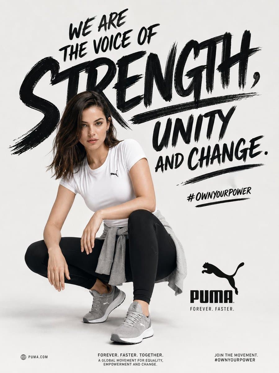 Empowerment Sports Campaign Poster preview image 1