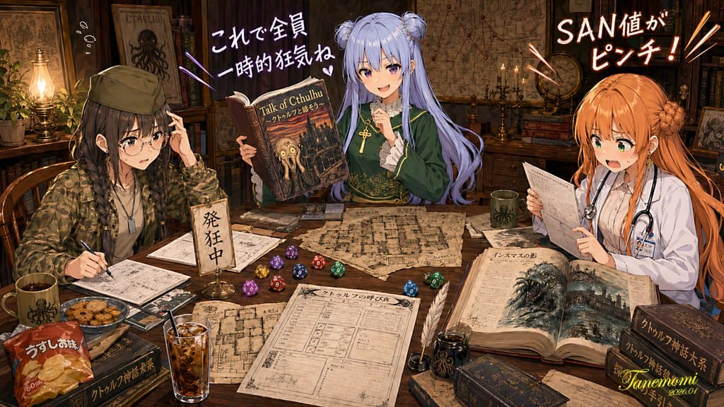 Anime Cthulhu TRPG Study Session preview image 1