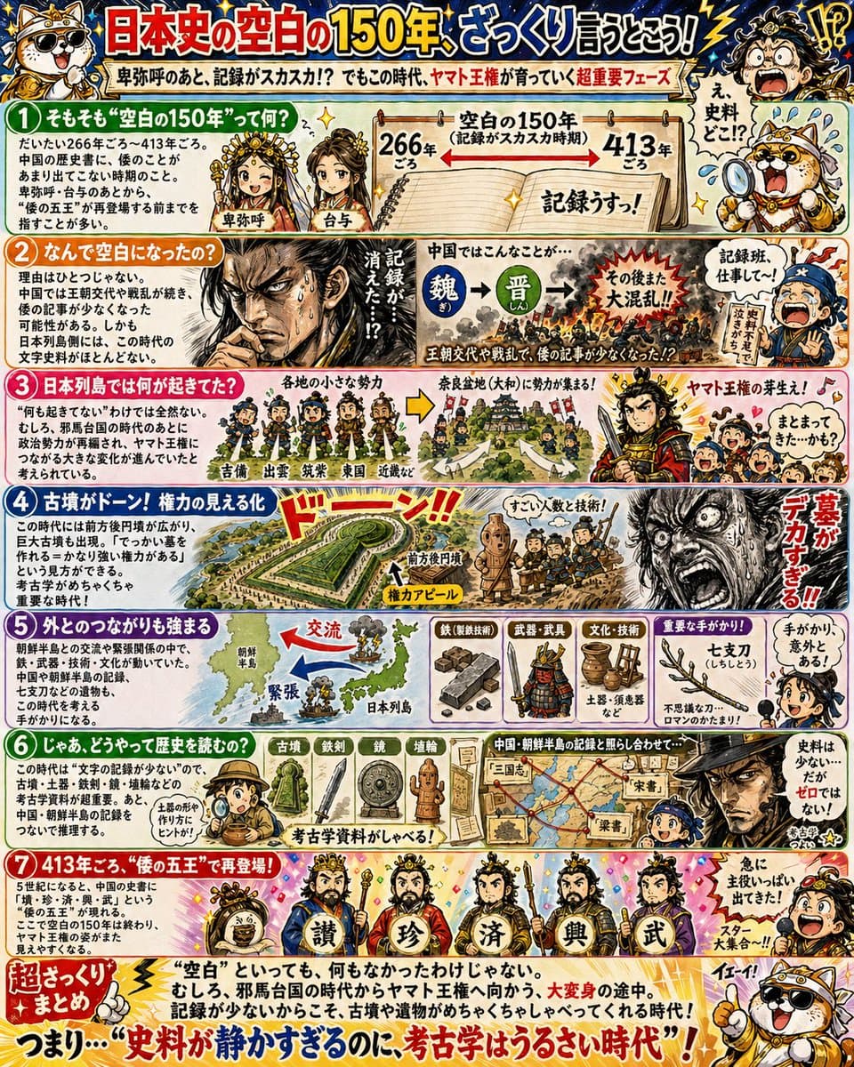 Manga History Poster on Japan's 150-Year Gap preview image 1