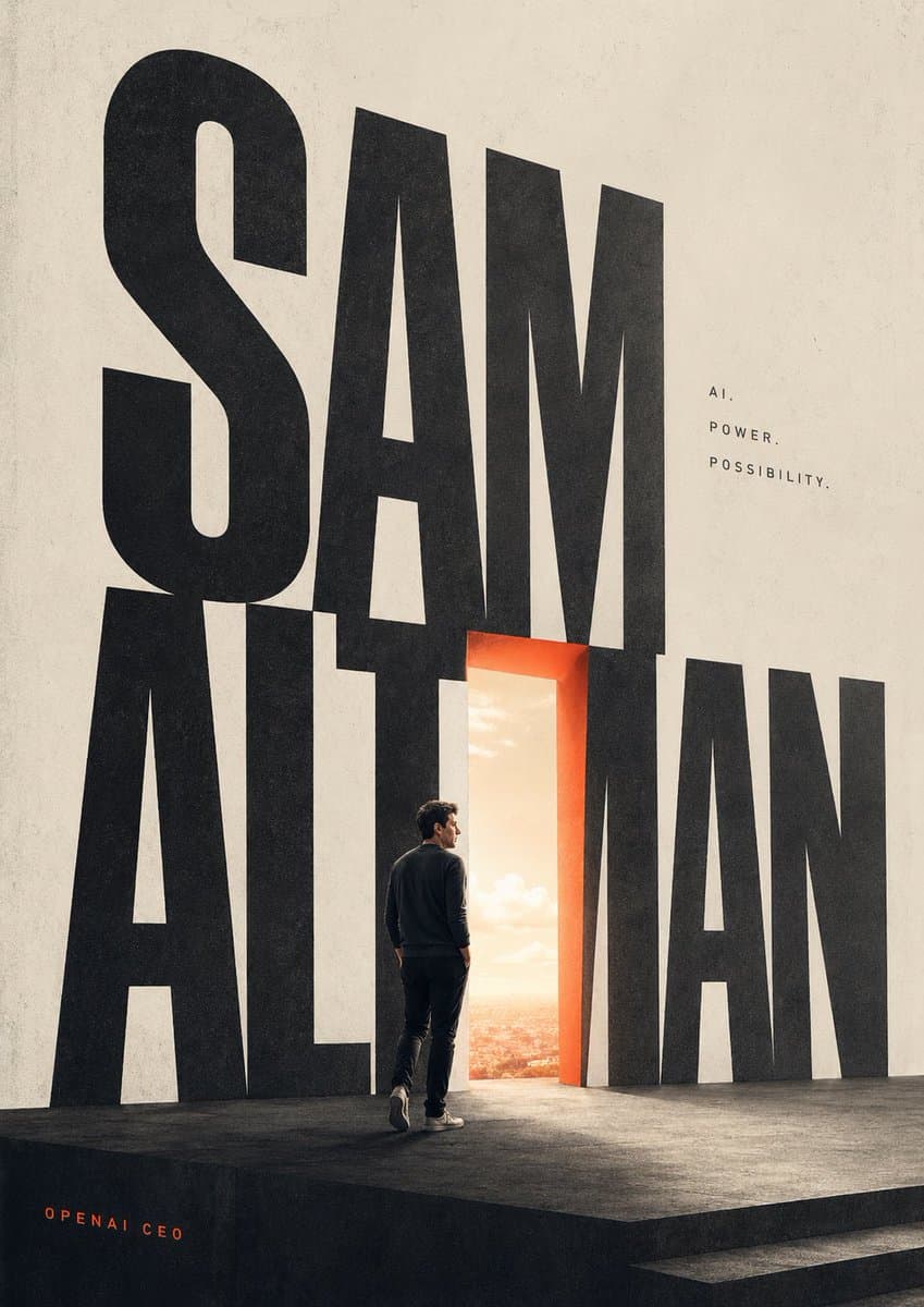 Cinematic Typography Poster preview image 1