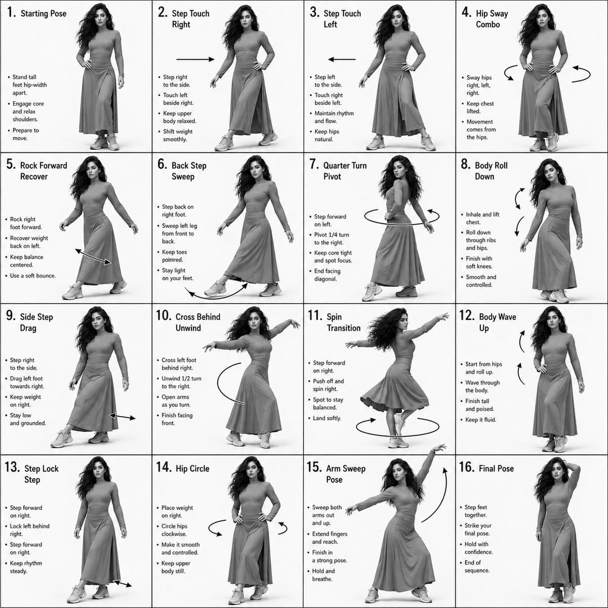 Choreography Instruction Sheet Generator preview image 1