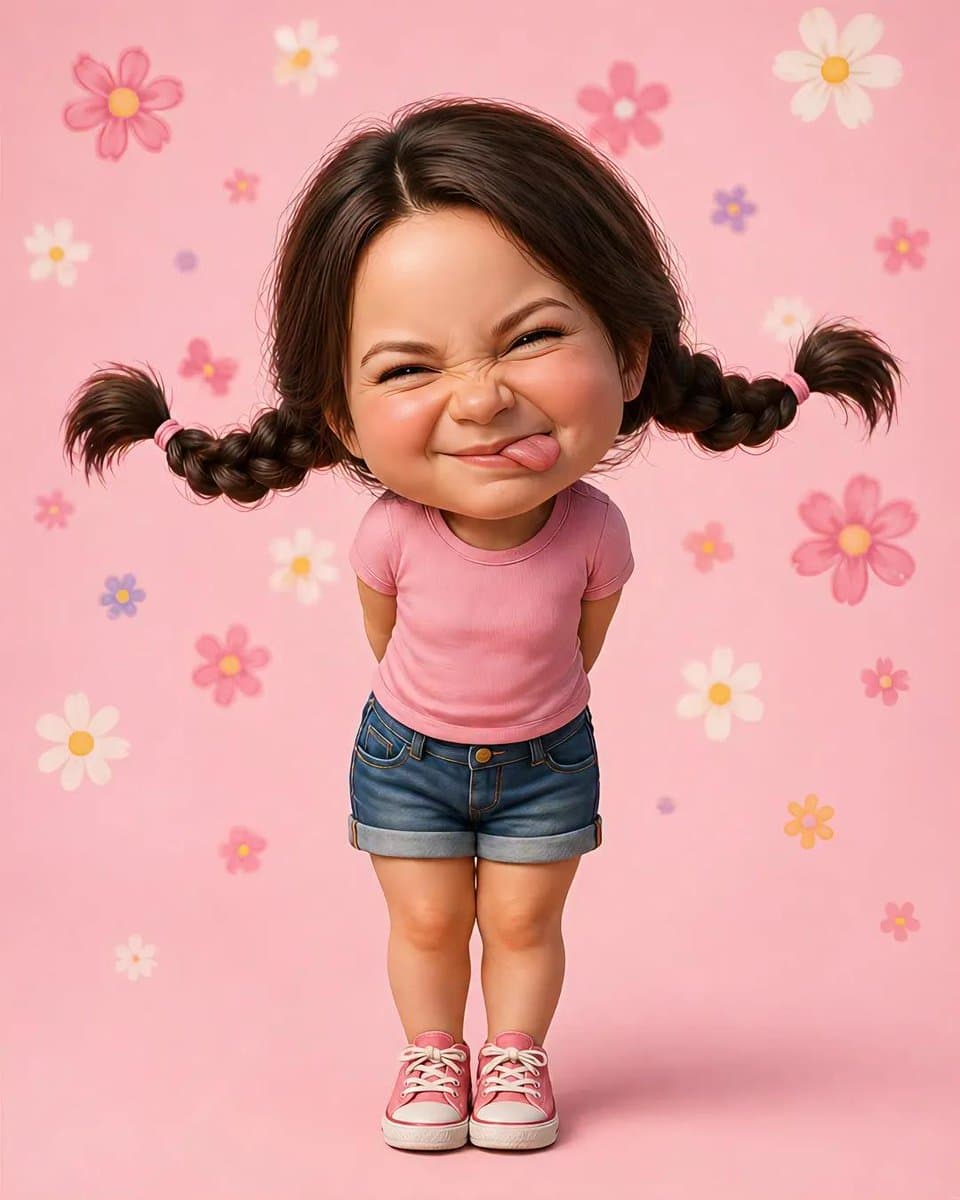 Stylized 3D Cartoon Character Portraits preview image 2