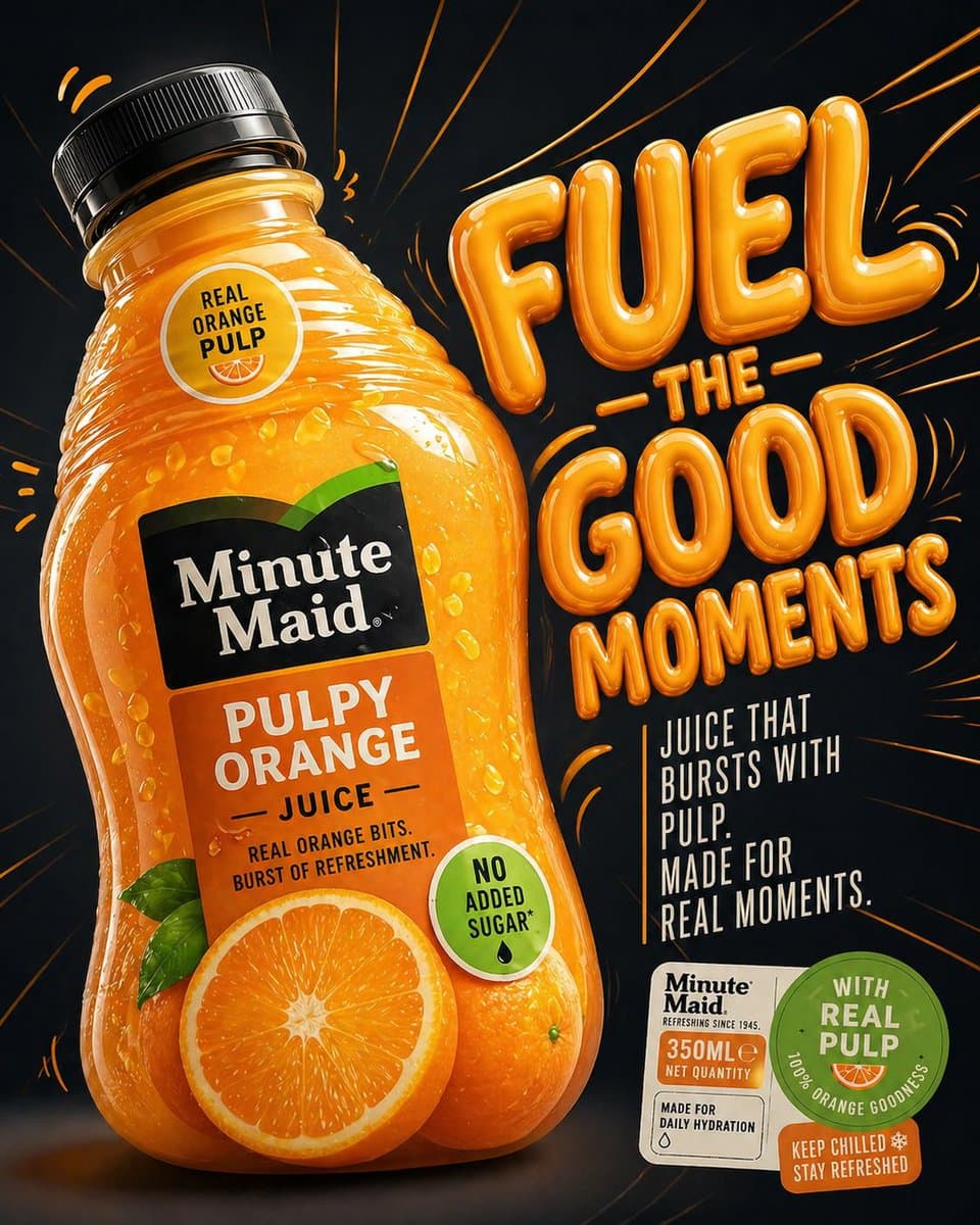 Minute Maid commercial product ad preview image 1