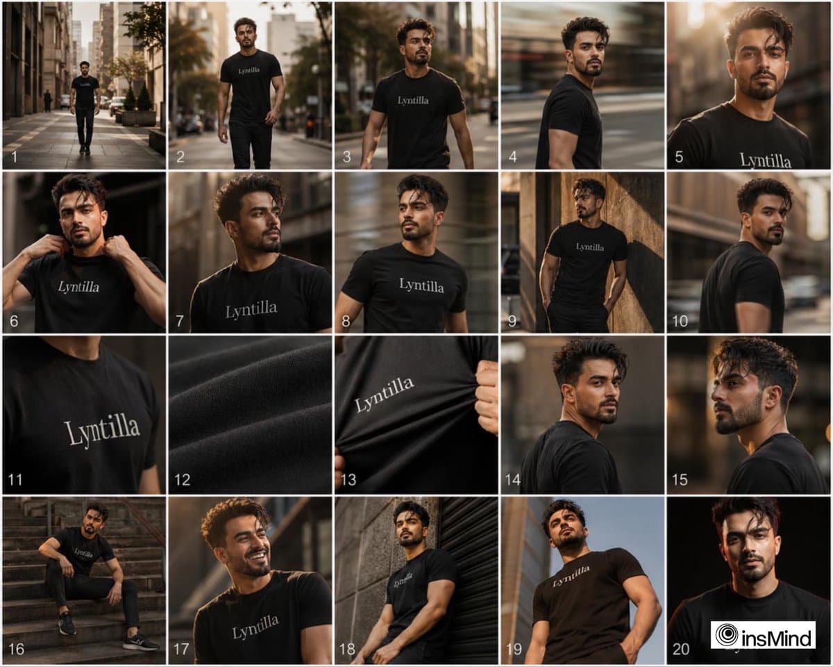 Sequential Fashion Storyboard Collage preview image 1