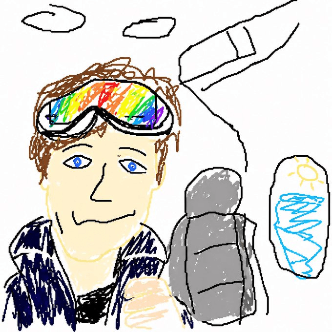 Clumsy MS Paint Style Redraw preview image 1