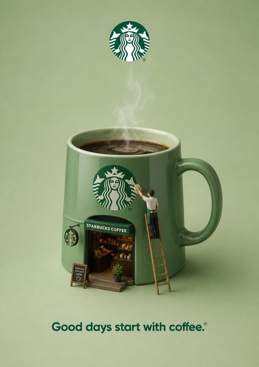 3D Brand Advertisement Mockup preview image 1