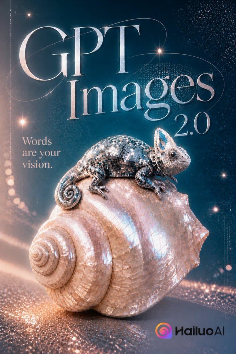 Luxury GPT Images 2.0 Launch Poster preview image 1
