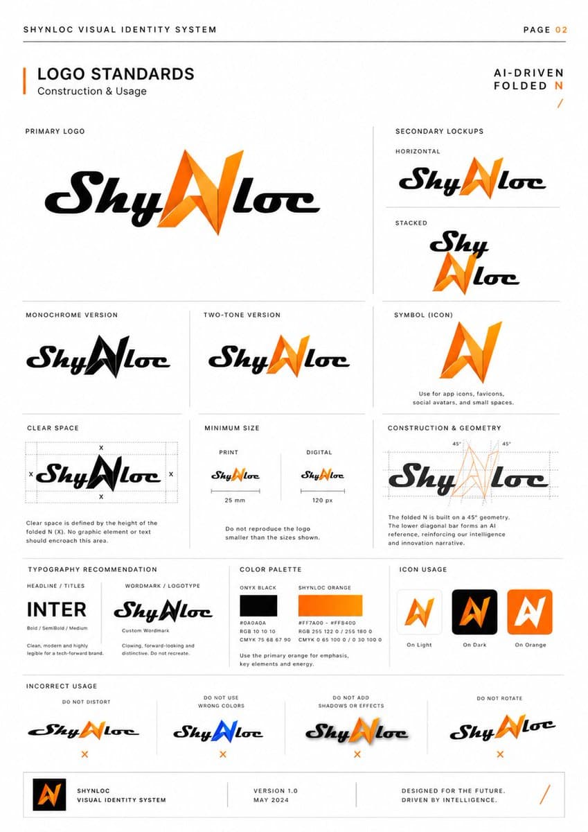 Shynloc Visual Identity Board preview image 2