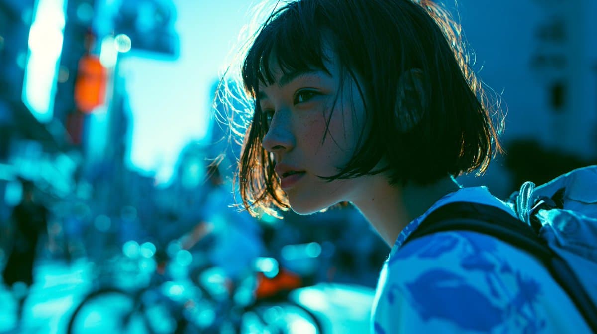 Cinematic Urban Street Portrait preview image 2