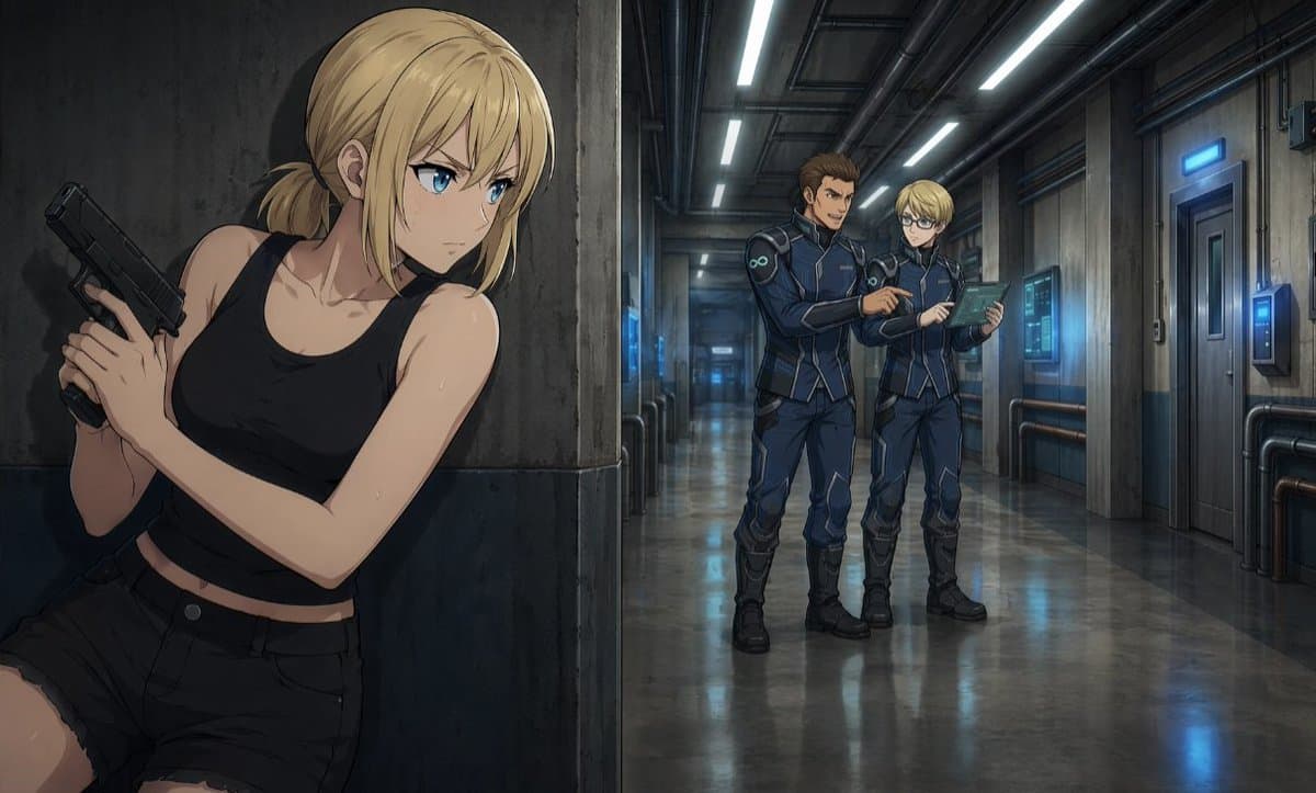 Sci-Fi Corridor Stealth Ambush preview image 1