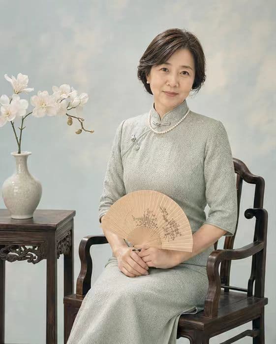 Retro New Chinese Qipao Portrait Grid preview image 2