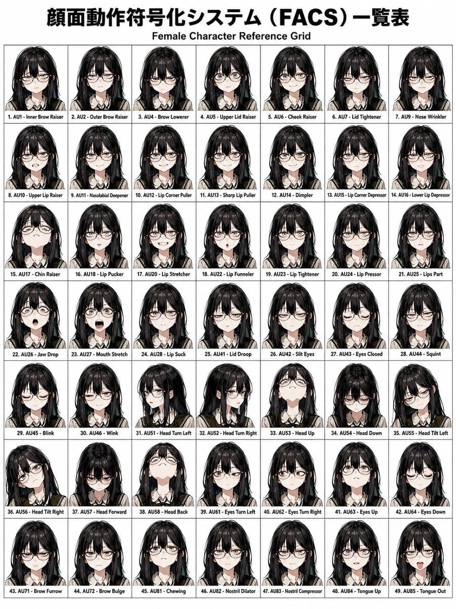 FACS Facial Expression Control preview image 1