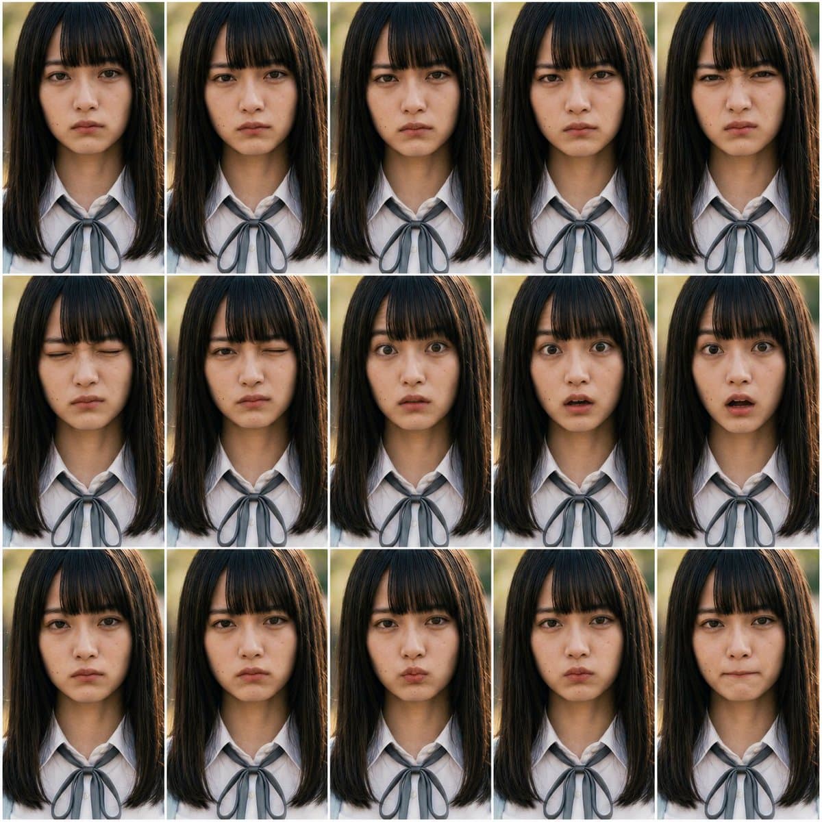 Photoreal FACS Expression Grid preview image 1