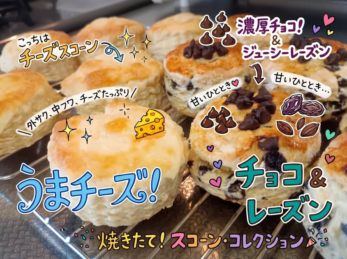 Colorful Annotated Scone Photo preview image 1