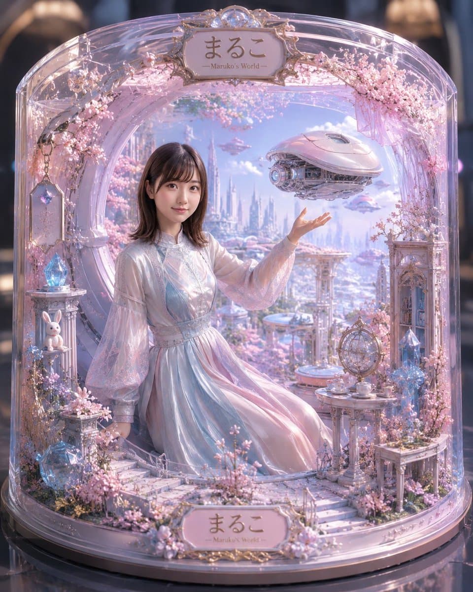 Pastel Maruko Dollhouse Diorama preview image 3