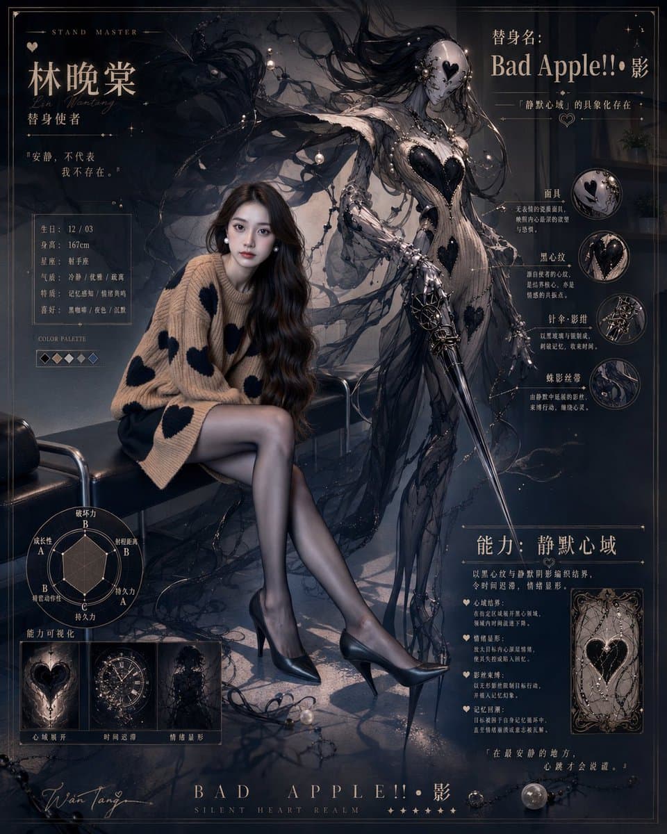 Gothic Stand Guardian Poster preview image 1