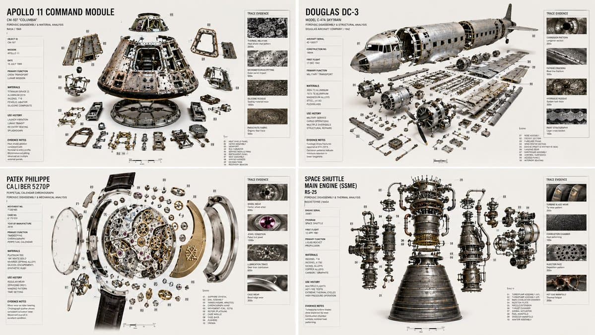 Forensic Luxury Disassembly Poster preview image 1