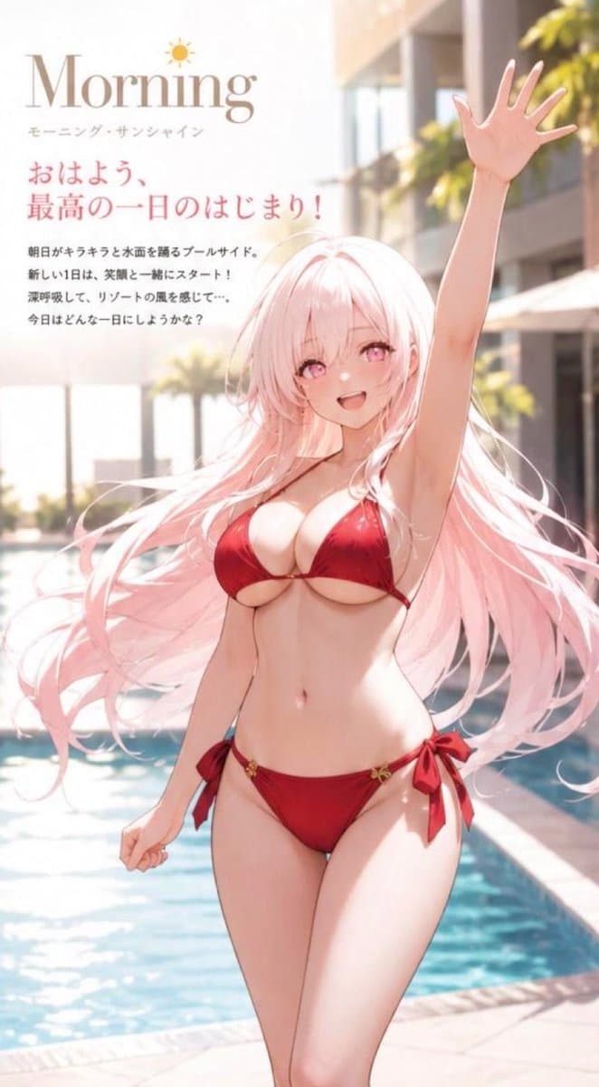 Poolside Swimsuit Story Photobook preview image 1