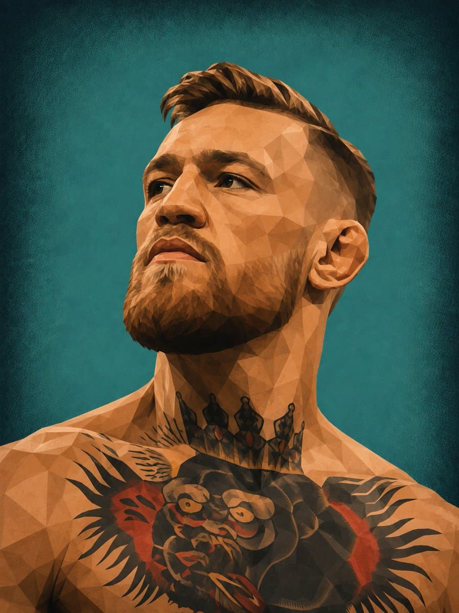 Low-Poly Geometric Celebrity Portraits preview image 3