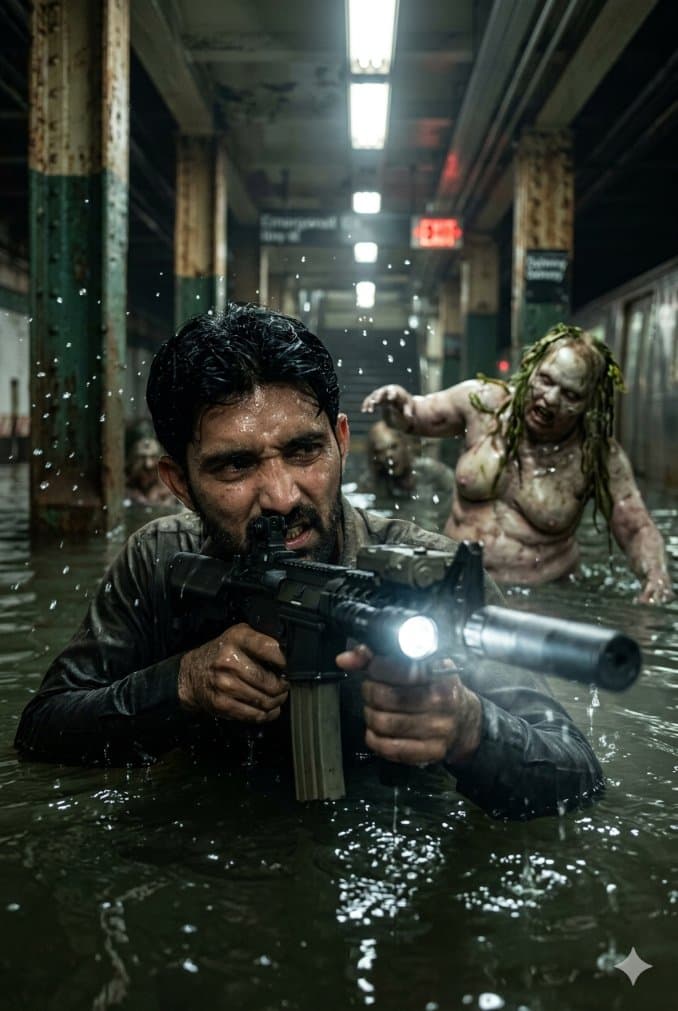 Flooded Subway Horror Chase preview image 1