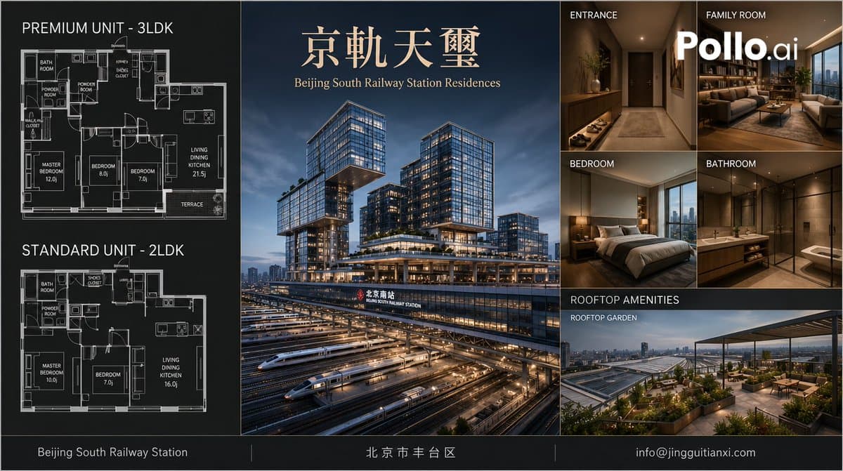 Luxury Beijing Apartment Brochure preview image 1