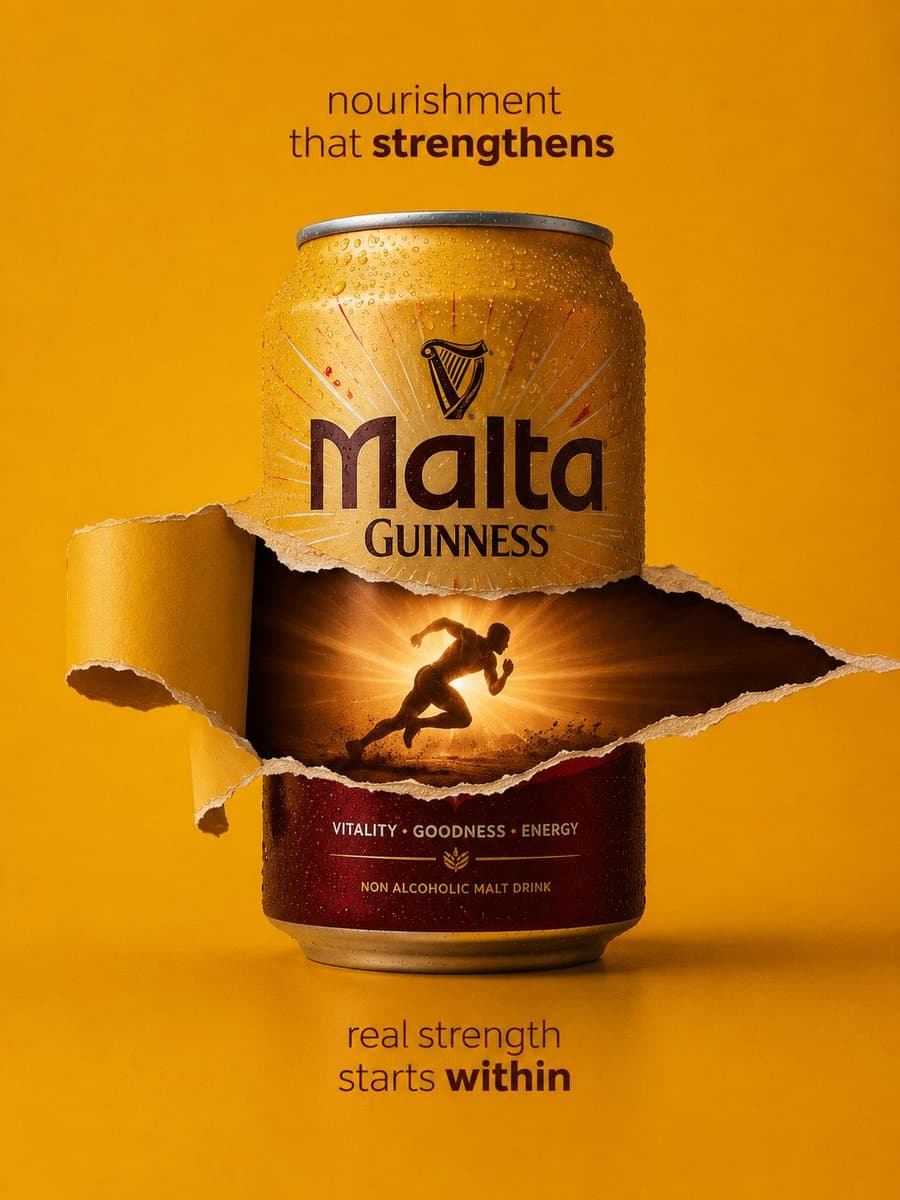 Malta Guinness Inner Strength Ad preview image 1
