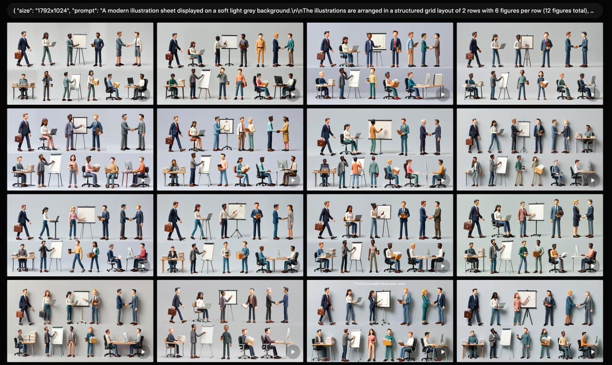 Business Character Sheet Gallery preview image 1