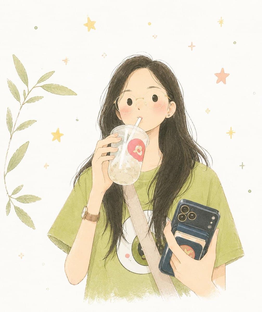 Minimalist Hand-Drawn Children Illustration preview image 2