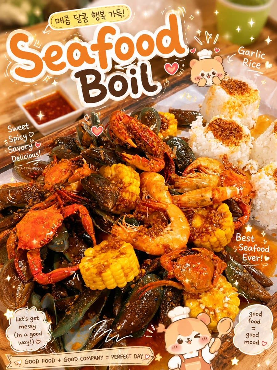Kawaii Food Advertisement Poster preview image 3