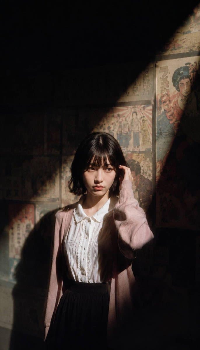 Cinematic Exhibition Room Portrait preview image 2