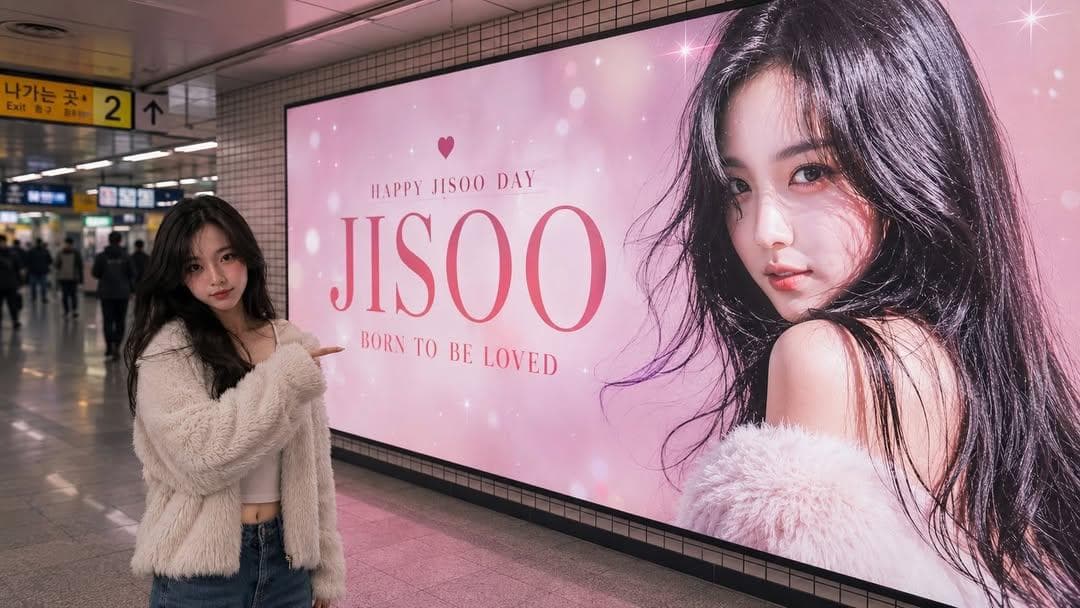 Seoul Subway Fan Support Billboard preview image 2