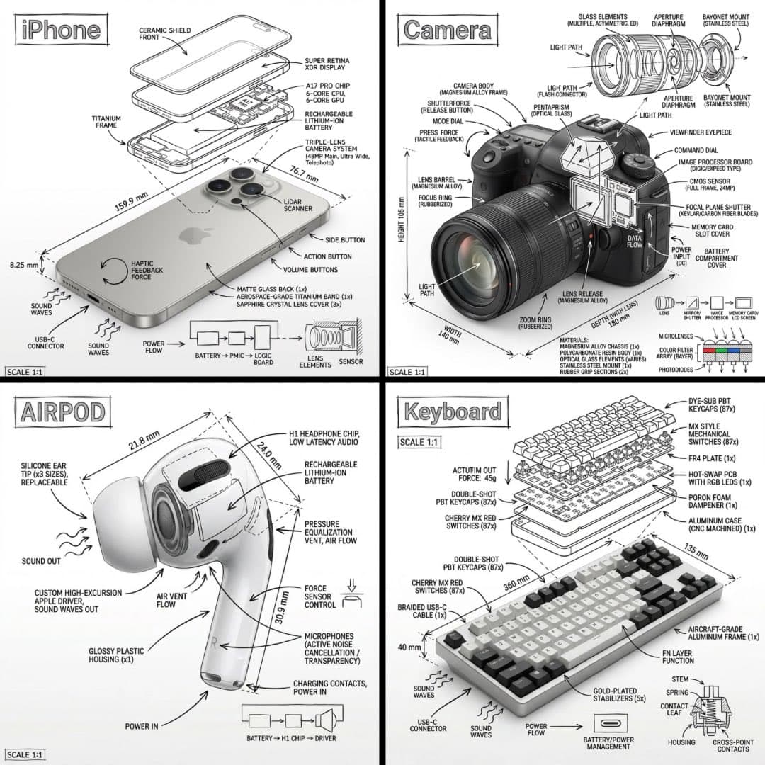 Technical Manual Infographic Style preview image 1