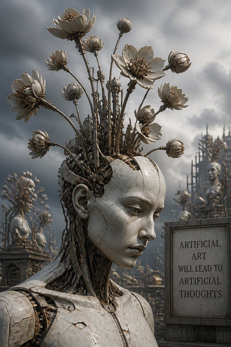Mechanical Lotus Android Portrait preview image 1