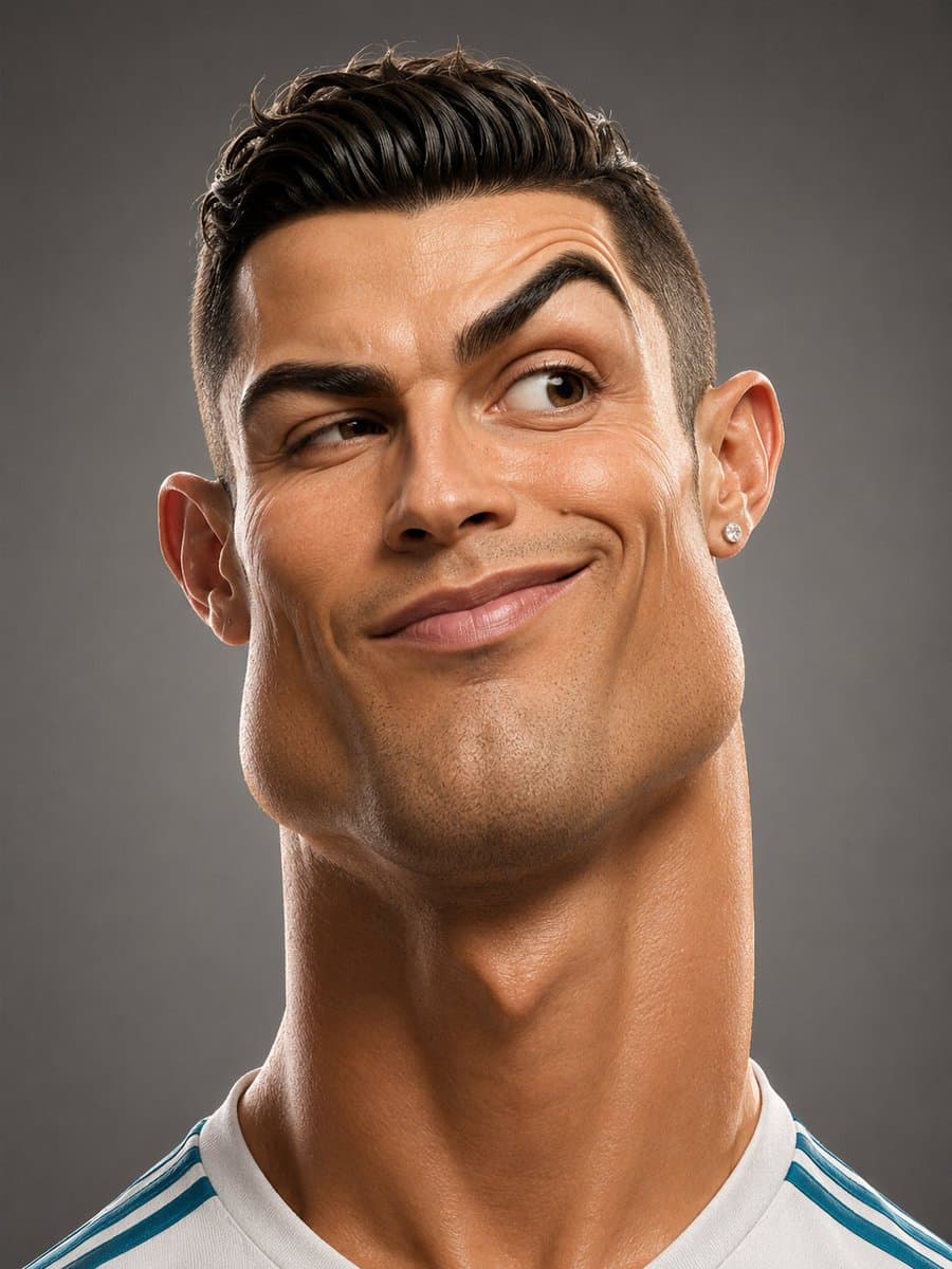 3D Caricature Meme Portrait preview image 1