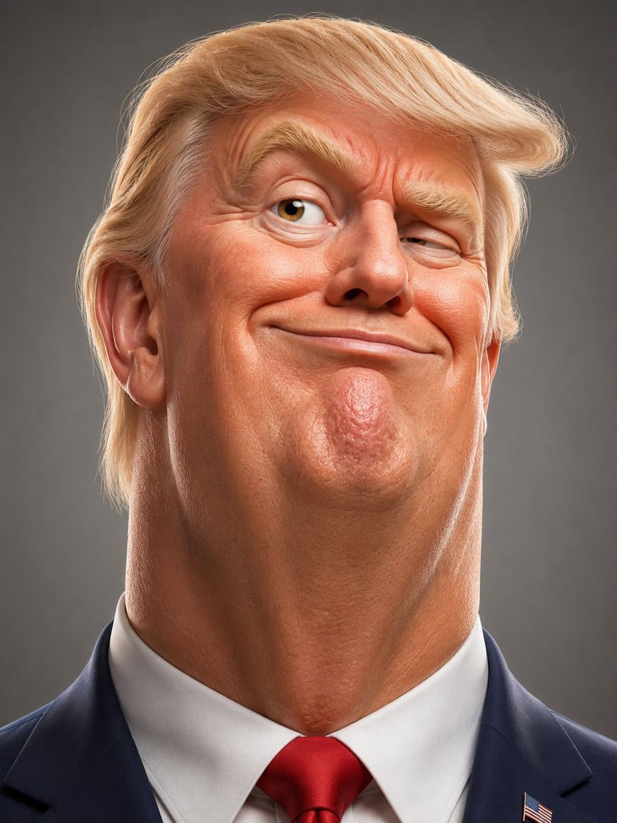 3D Caricature Meme Portrait preview image 2
