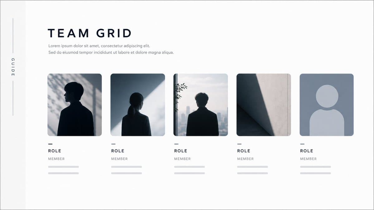 Minimal Luxury Brand Concept Slide preview image 3