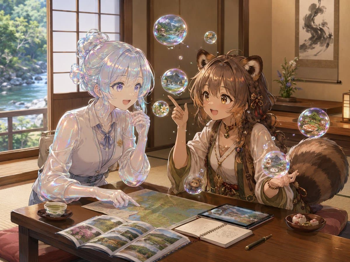 Bubble Tanuki Travel Planning preview image 1