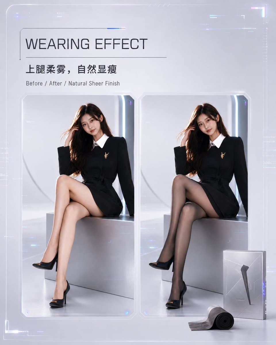 Futuristic Stockings Product Overview preview image 2