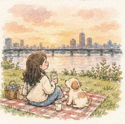 Cozy Watercolor Anime Slice of Life preview image 1