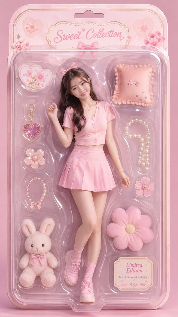 Surrealist Fashion Doll Box Portrait preview image 1