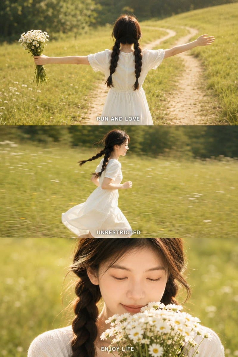 Cinematic Summer Film Collage preview image 1
