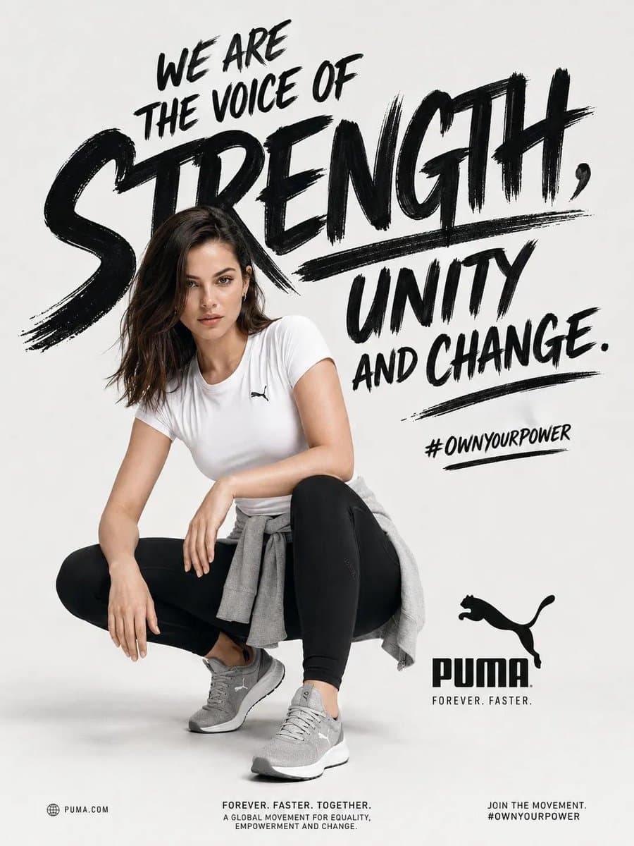 Sports Fashion Advertisement Poster preview image 1