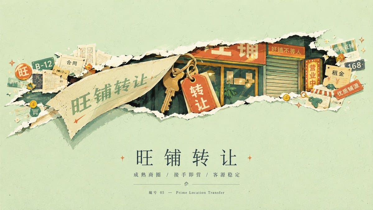 Paper Tear Flat Illustration Poster preview image 2