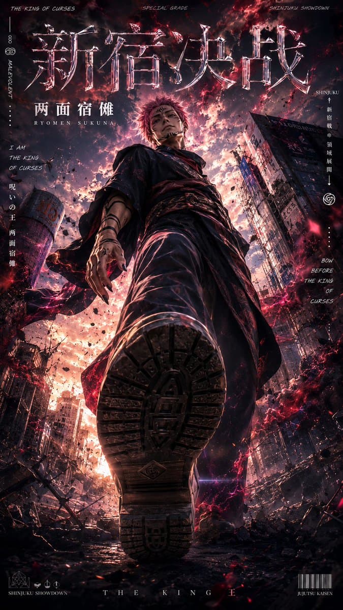 Live-Action Anime Movie Poster preview image 2