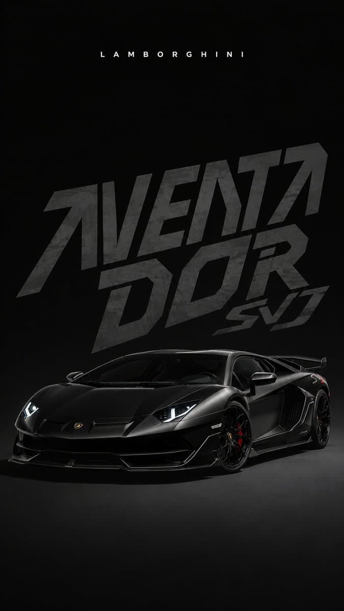 Minimalist Luxury Automotive Poster preview image 2