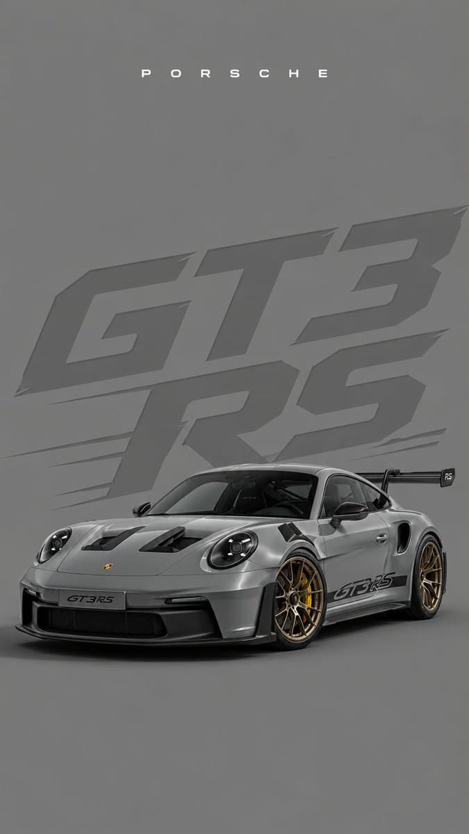 Minimalist Luxury Automotive Poster preview image 3