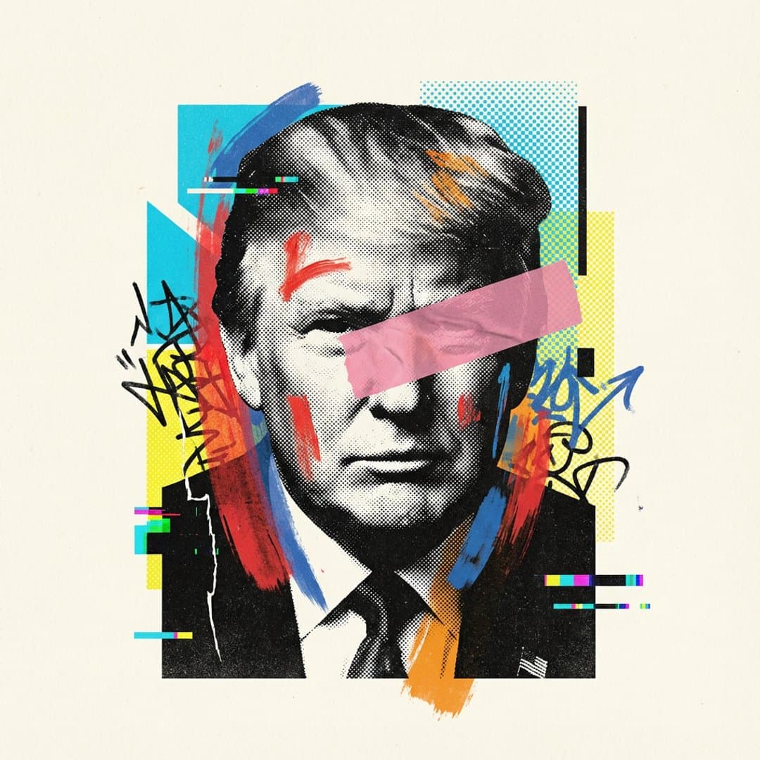 Avant-Garde Mixed Media Risograph Collage preview image 1